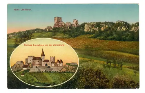 AK Ruine Landskron - Leymen - Elsass - 10419