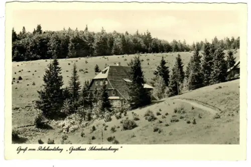 AK Rohrhardsberg, Gasthaus Schwedenschanze, 10826