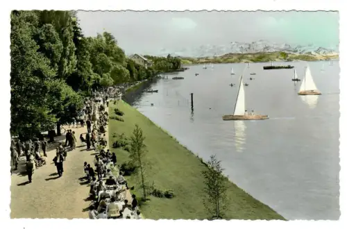 AK Überlingen am Bodensee, Uferpromenade, 10684