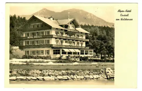 AK Kochel am See, Hotel Einsiedl am Walchensee, 10739