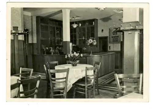 AK Konstanz, Gasthof zum Schlüssel, Innenraum mit Theke, 10901