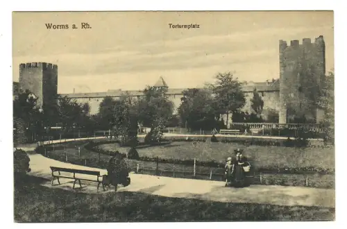 AK Worms, Torturmplatz, 11491