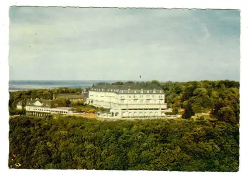 AK Königswinter, Hotel auf dem Petersberg, Luftaufnahme, 10189