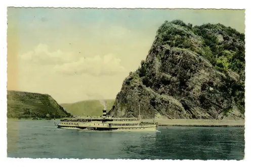 AK St. Goarshausen, Loreley am Rhein, 11762