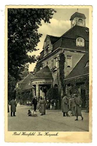 AK Bad Hersfeld, Im Kurpark, 11763