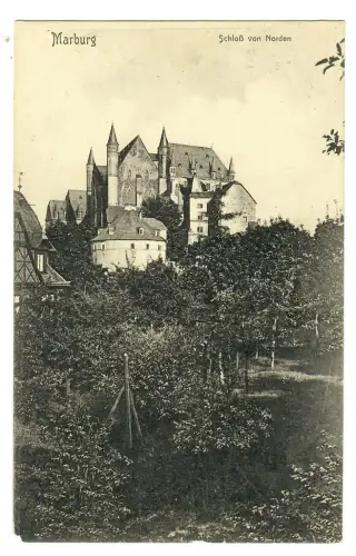 AK Marburg, Schloß von Norden, 11768