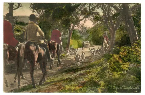 AK Up the Horner Valley with te Devon & Somerset Staghounds, 11137