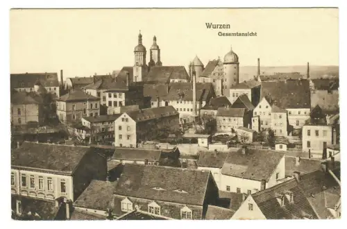 AK Wurzen, Panorama, 11138