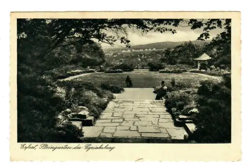 AK Erfurt, Steingarten der Cyriaksburg, 11801