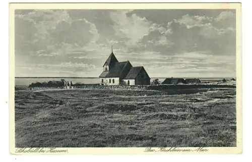 AK Schobüll, Das Kirchlein am Meer, 11192