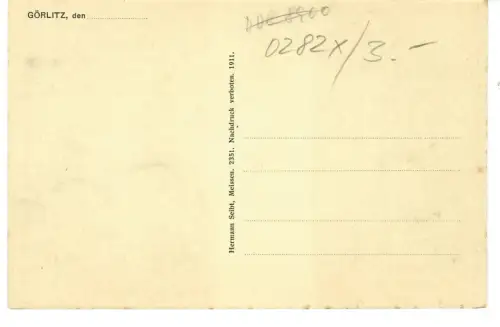 AK Görlitz, Rathaustreppe, 11090