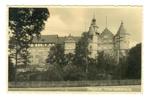 AK Schleusingen, Schloß Bertholdsburg, 11799