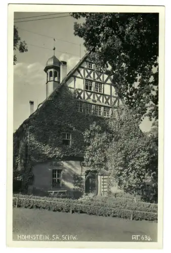 AK Hohnstein, Rathaus und ehemalige Schule, 11077