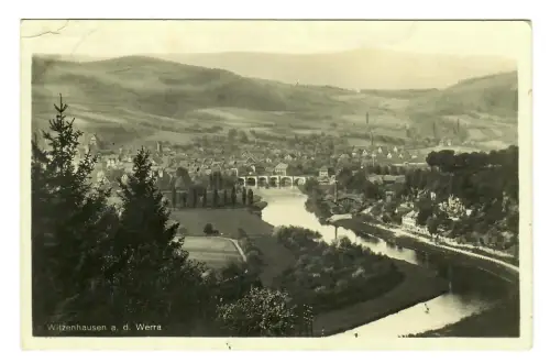 AK Witzenhausen a.d. Werra, Panorama, 11482