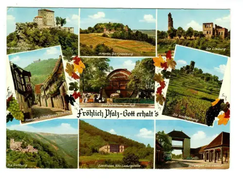 AK Edenkoben, St. Martin, Limburg, Bad Dürkheim, Pfalz, 10233