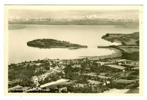 AK Litzelstetten mit Insel Mainau / Bodensee -  1952 - Fliegeraufnahme - 10359