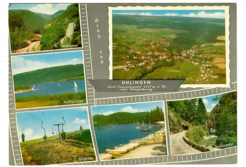 AK Ühlingen, Panorama Höllental Schluchsee, 10412