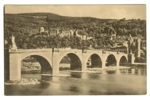 AK Heidelberg, Alte Brücke, 10360
