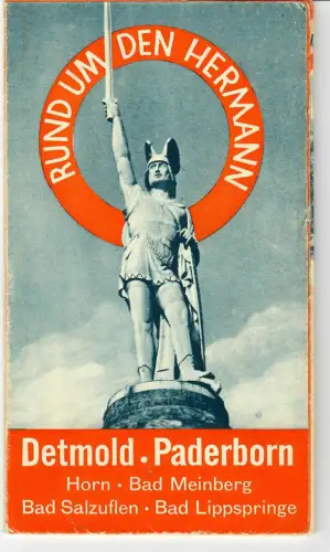 Reiseprospekt Detmold-Paderborn ,  Rund um den Hermann, Teutoburger Wald, 472