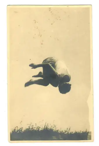 Foto AK Sportler nacht Salto, 12172