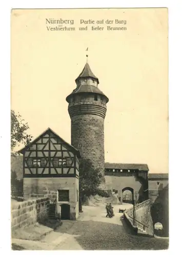 AK Nürnberg, Partie auf der Burg, 11828