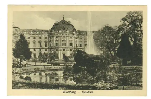 AK Würzburg, Residenz, 11832