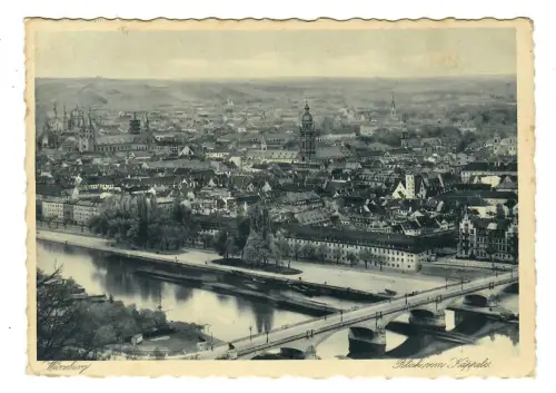 AK Würzburg, Panorama, 11836