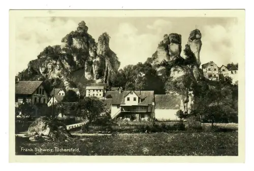 AK Tüchersfeld, Felsendorf, fränkische Schweiz, 11844