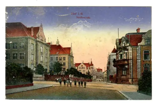 AK Hof, Schillerstraße, 11847