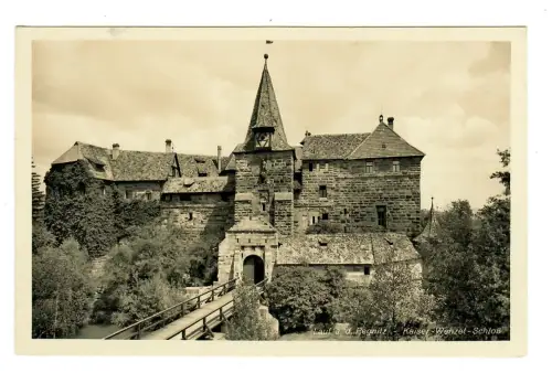 AK Lauf a.d. Pegnitz, Kaiser Wenzel Schloß, 11854