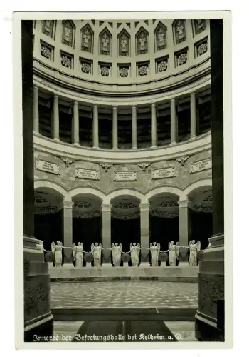 AK Kelheim, Inneres der Befreiungshalle, 11865