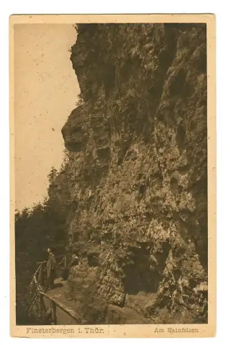 AK Finsterbergen, Am Hainfelsen, 11878