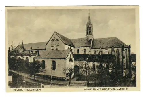 AK Heilsbronn, Münster mit Heidecker Kapelle , 800 Jahr Feier 1932, 11881