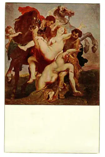 Künstler AK Rubens, Der Raub der Töchter des Leukyppos, 30490