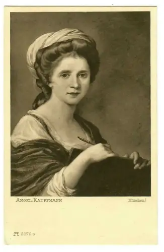Künstler AK Angelika Kauffmann: Selbstbildnis, Ackermann, 30069