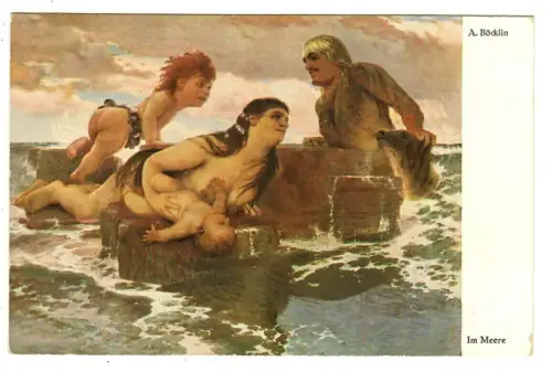 Künstler AK Arnold Böcklin, Im Meere, 30476