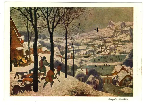 Künstler AK Bruegel: Der Winter, Piper, 30333