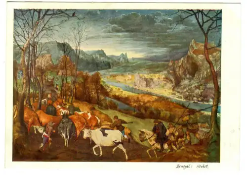 Künstler AK Bruegel: Der Herbst, Piper Druck, 30332