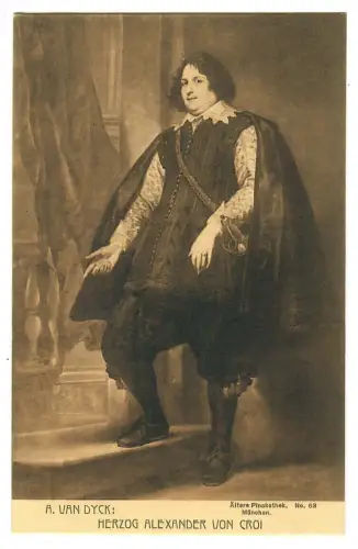 Künstler AK Anthonis van Dyck, Herzog Alexander von Croi, Percy Hein, 30427