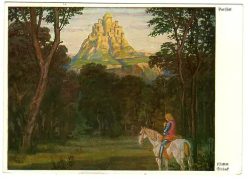 Künstler AK Walter Einbeck: Parzifal, Bruckmann, 30361