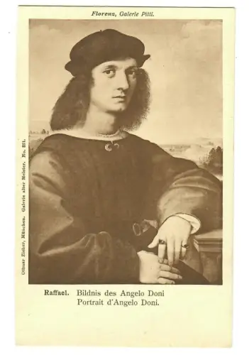 Künstler AK Raffael, Bildnis des Agnolo Doni, 30507