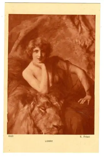 Künstler AK Erotik, E. Friant "Lionne", Salons de Paris, 30541