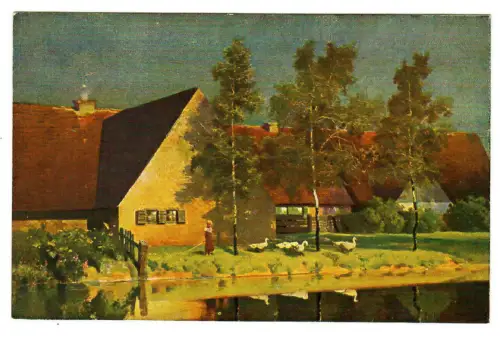 Künstler AK P.W. Keller: Der letzte Sonnengruss  "Jugend" Postkarte  -30263