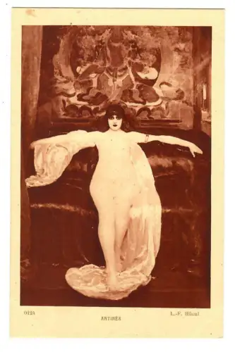 Künstler AK Erotik, Biloul "Antinea", Salons de Paris, 30523