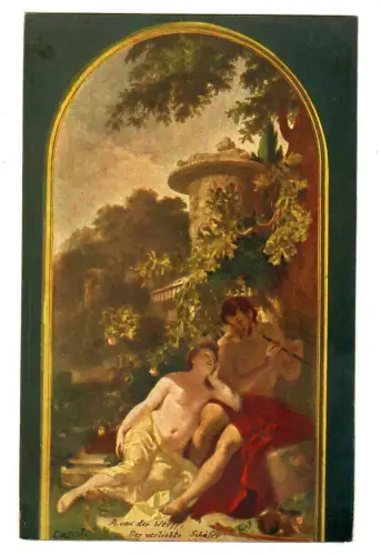 Künstler AK Adriaen van der Werff, Der verliebte Schäfer, 30506