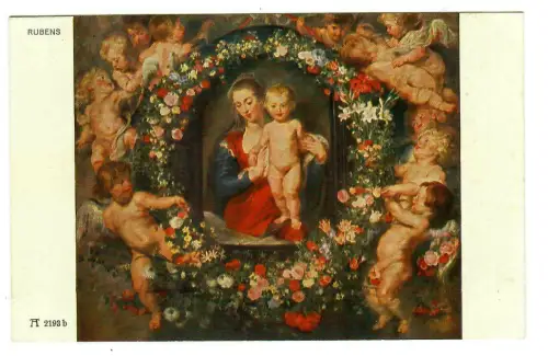 Künstler AK Rubens: Madonna, Ackermann, 30078