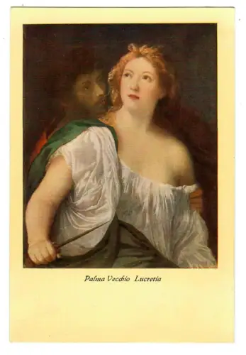 Künstler AK Palma Vecchio: Lucretia, 30620