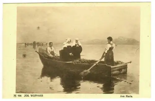 Künstler AK Joseph Wopfner: Ave Maria, Ackermann, 30062