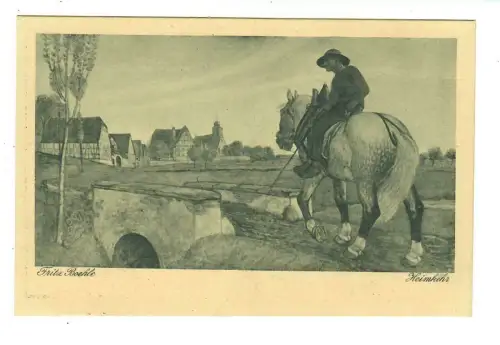 Künstler AK Fritz Boehle: Heimkehr, Wiechmann, 30181