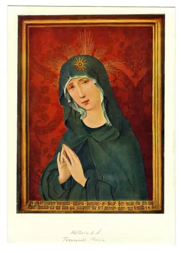 Künstler AK Hans Holbein: Trauernde Maria, Hanfstaengl, 30316